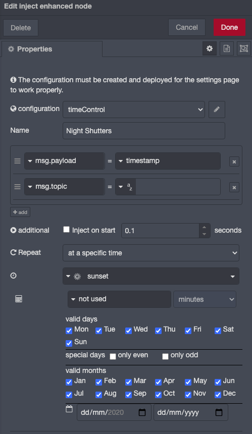 Time Inject - Incorrect time · Issue #181 · rdmtc/node-red-contrib-sun ...