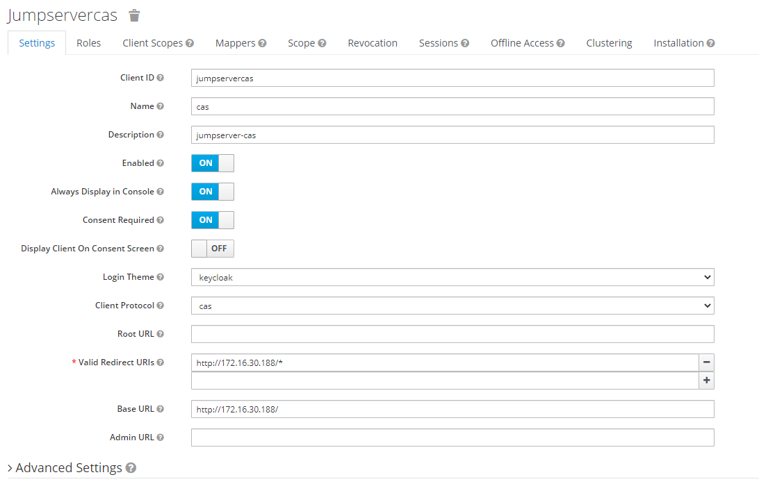 keycloak error We are sorry... Client not found. · Issue 34 · jacekkow