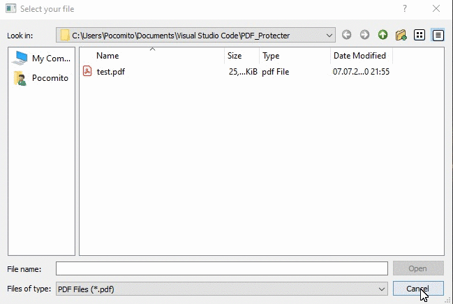 GitHub - tarnowski-git/PDF_Protecter: Desktop GUI applications to ...