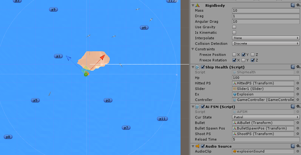 GitHub - kwibuki/Unity3D-ship-fight: This is the project of my ...