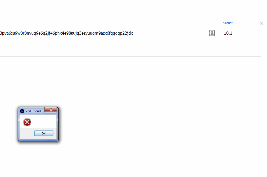 Issue: Broken Spend Function · Issue #489 · Veil-Project/veil · GitHub