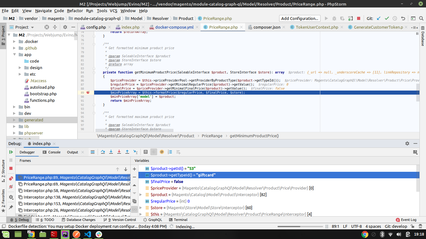 GraphQL products query returns error for giftcard products when using ...