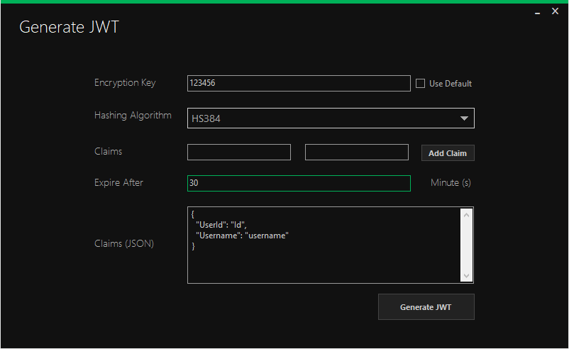 GitHub - sajeebchandan/JWTManager: JSON Web Token Manager. Generate and ...