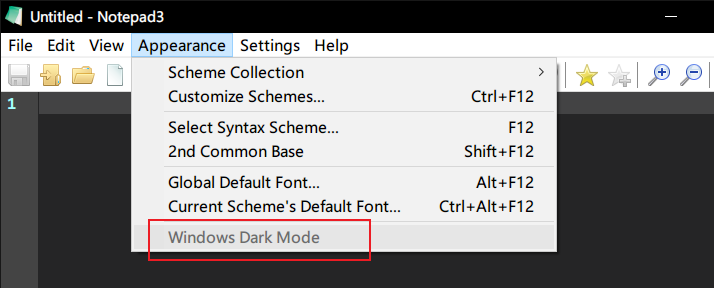 Notepad3 (x64) v5.21.227.1 dark mode is not work · Issue #3452 ...