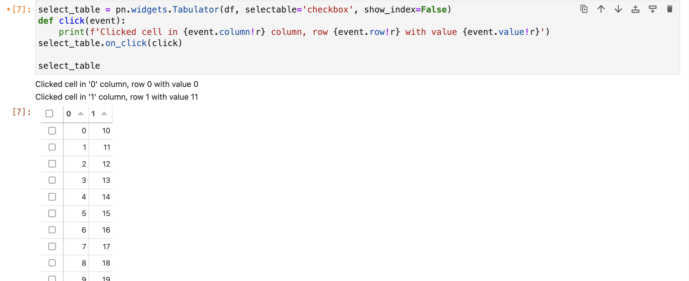 Panel Tabulator Selection Not Working Within Jupyter Directly But Does panel-tabulator-selection-not-working-within-jupyter-directly-but-does