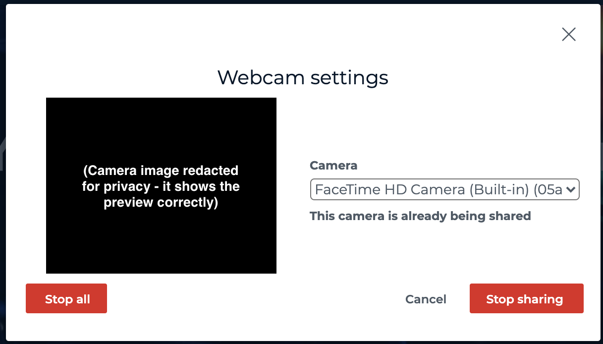 Camera Blocking Dialog GitHub · Where software is built