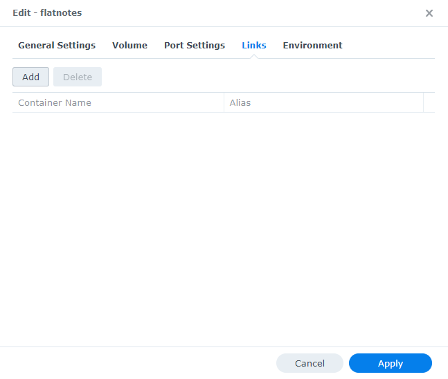 Port 80 permission denied on Synology · Issue 28 · dullage/flatnotes