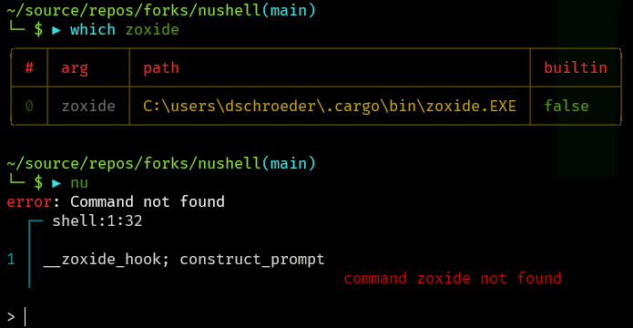 path is lost? from within nu.exe running inside of nu.exe · Issue #3587 ...