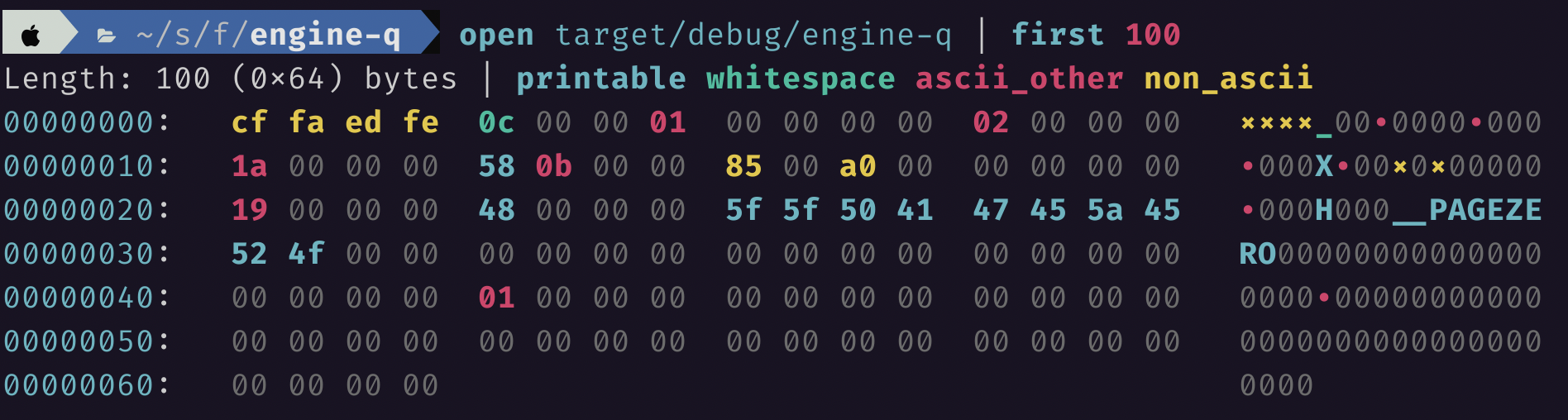 nice to have: `skip` and `first` to work on bytes of text and binary ...