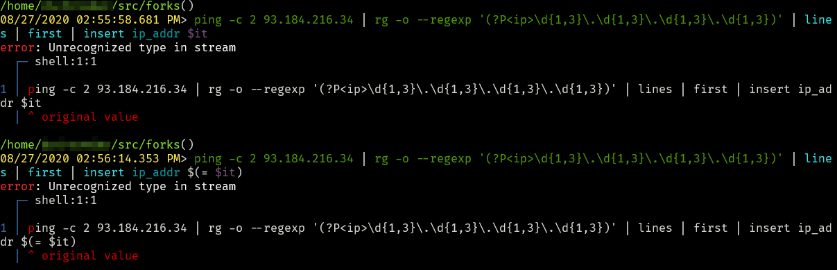 Span not reported properly · Issue #2439 · nushell/nushell · GitHub