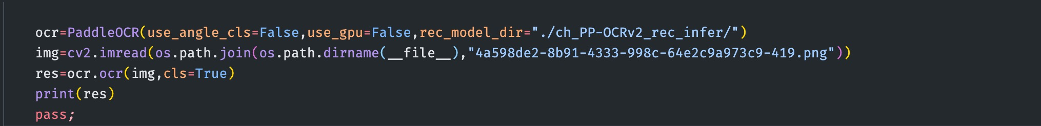 ocr 这种识别情况怎么搞，怎么使用模型 · Issue #4827 · PaddlePaddle/PaddleOCR · GitHub