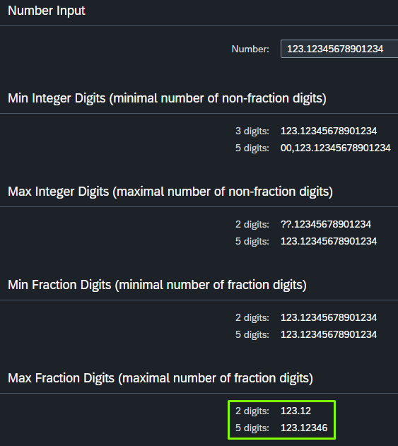Data Types Maxfractiondigits Property Not Working Openui5