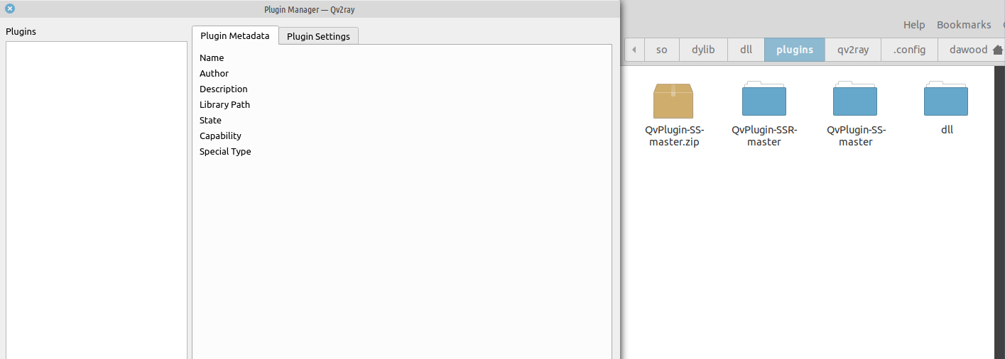 Question: How to Install Plugins · Issue #922 · Qv2ray/Qv2ray · GitHub