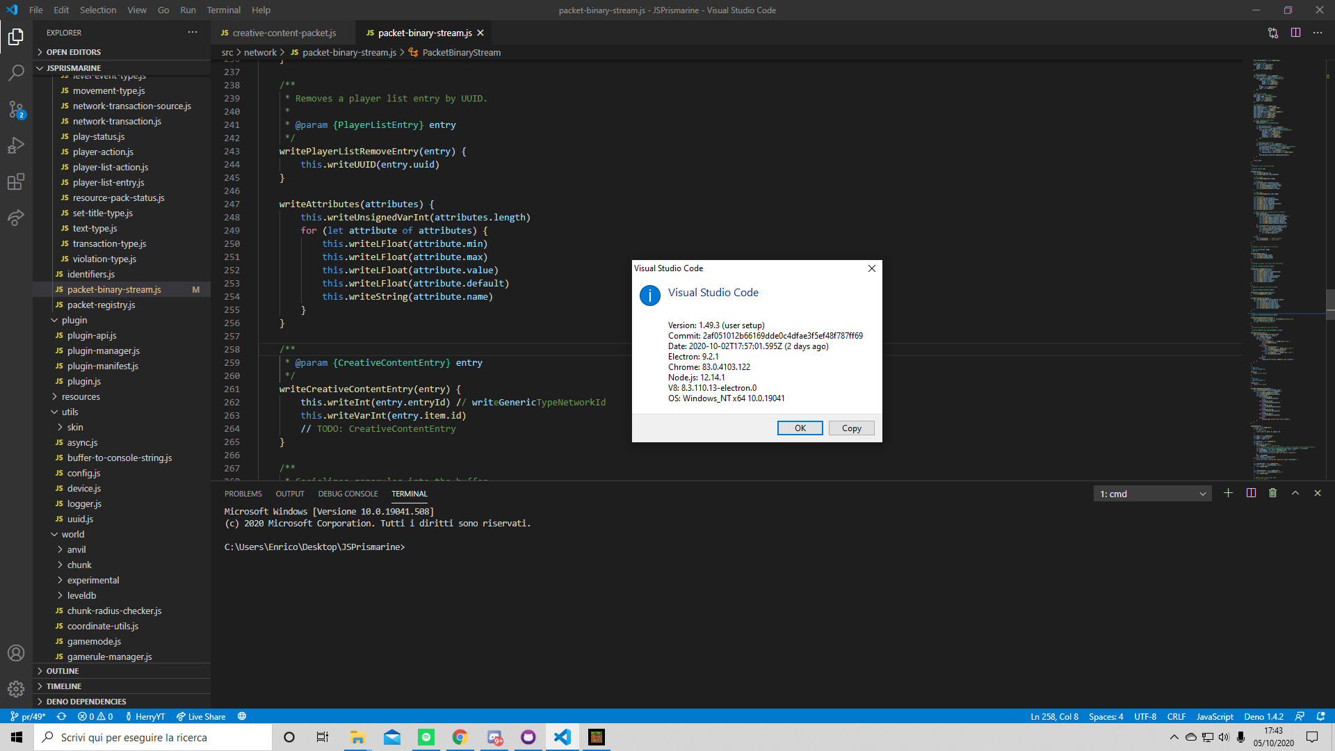 VSCode continues to mix syntax colors · Issue #108125 · microsoft ...