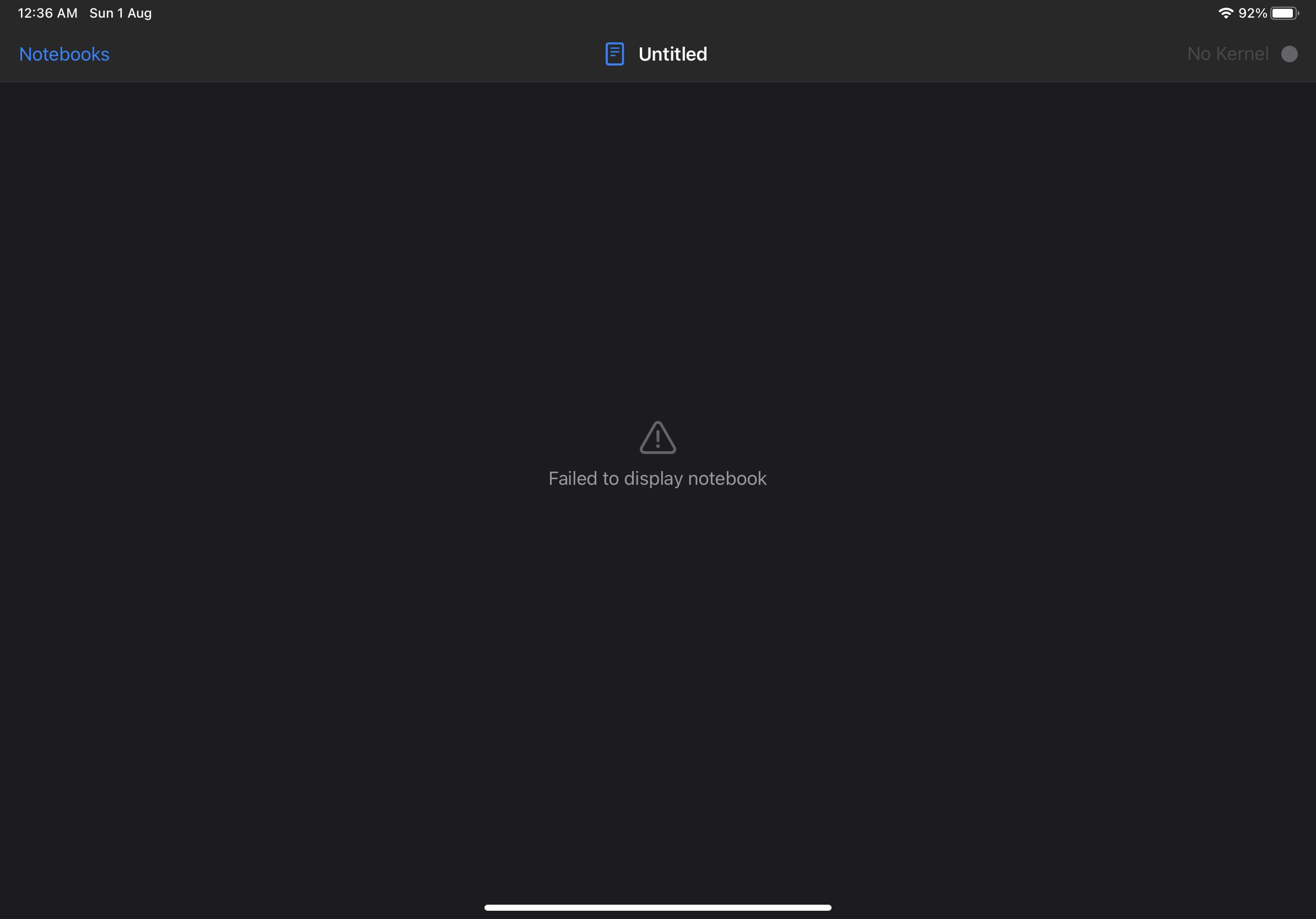 !Failed to display notebook · Issue #268 · rationalmatter/Juno-Issue ...