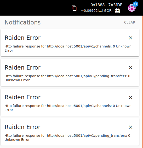 Notifications for every API retry when API is down on Firefox · Issue ...