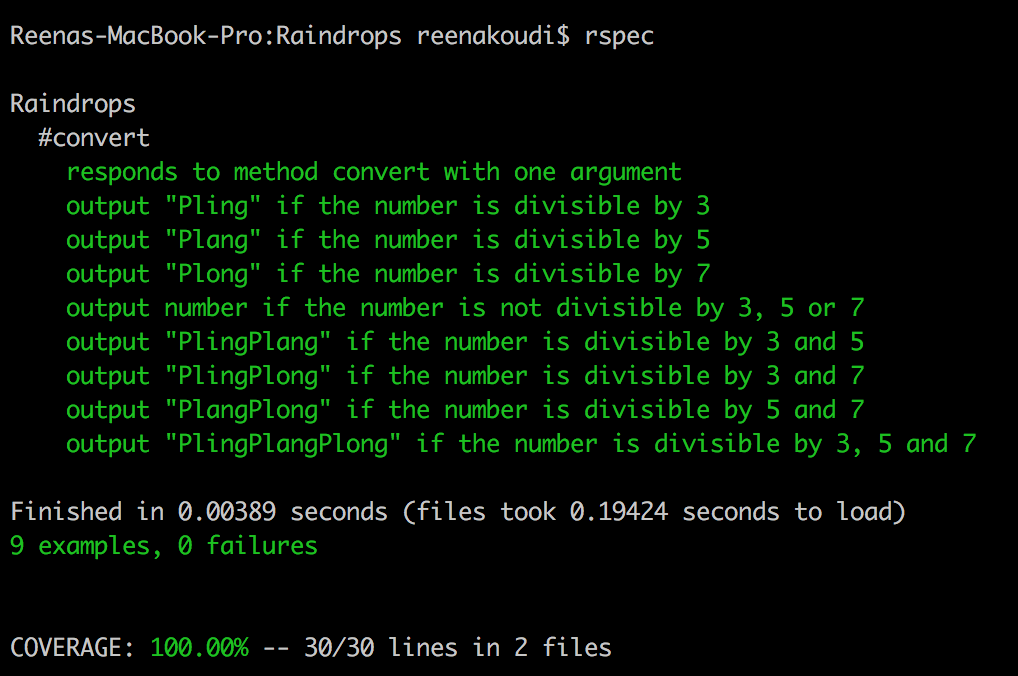 GitHub - Reena-Koudi/Raindrops: Tech test for Raindrops Challenge