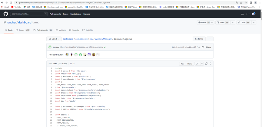 Log page related bugs · Issue #6615 · rancher/dashboard · GitHub