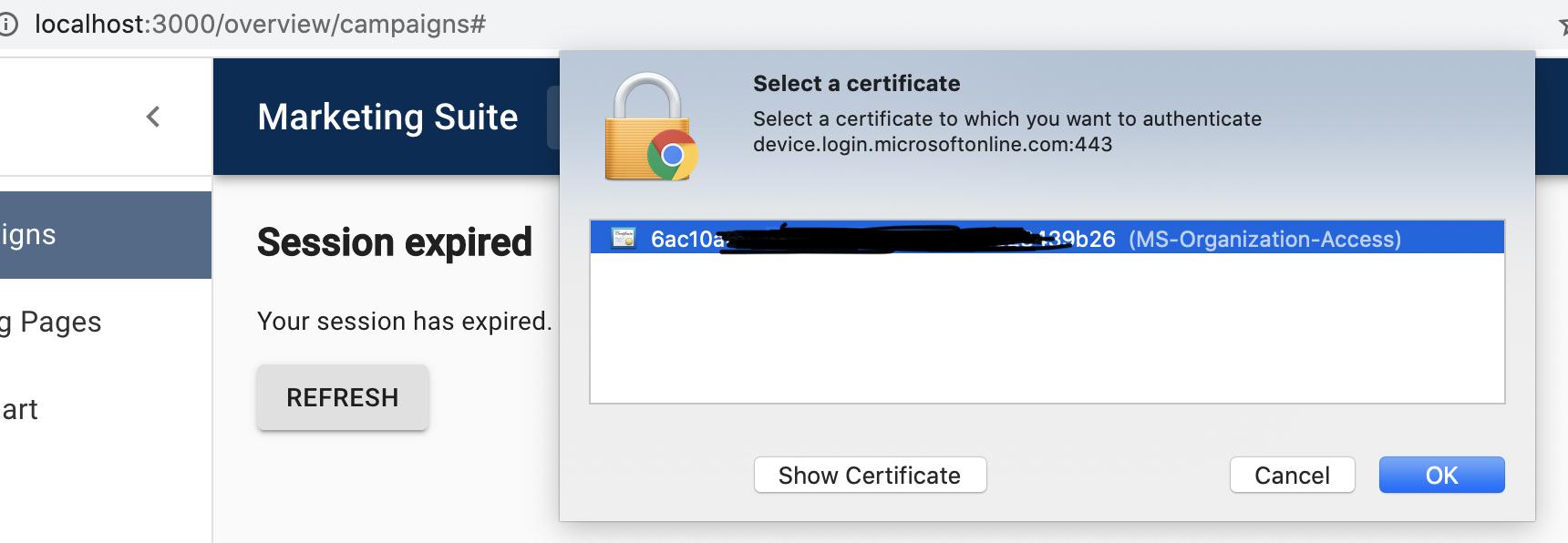 [Help wanted] Login flow with 401 and certificate confirmation · Issue ...