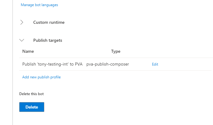 Custom runtime settings overlapping with publish settings · Issue #5302 ...