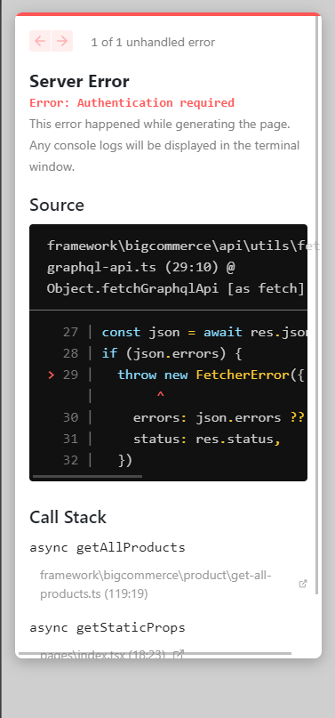 Not able to develop locally · Issue #302 · vercel/commerce · GitHub