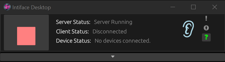 Server Status Button Sizing is incorrect · Issue #1 · qdot/intiface ...