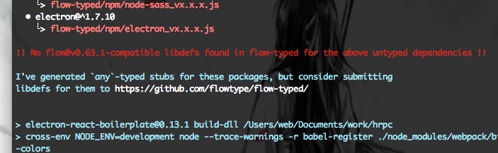 No flow@v0.63.1 · Issue #1382 · electron-react-boilerplate/electron ...