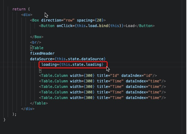 [Table] 设置loading效果时，x轴滚动条会被重置回0 · Issue #3625 · alibaba-fusion/next ...