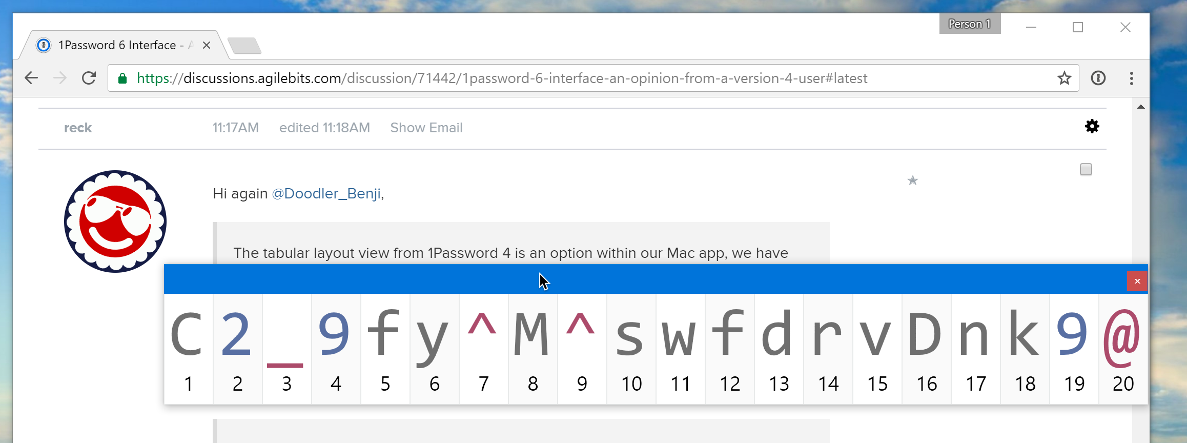 Password Position Numbers Tabular view to display a password with positional characters · Issue ...