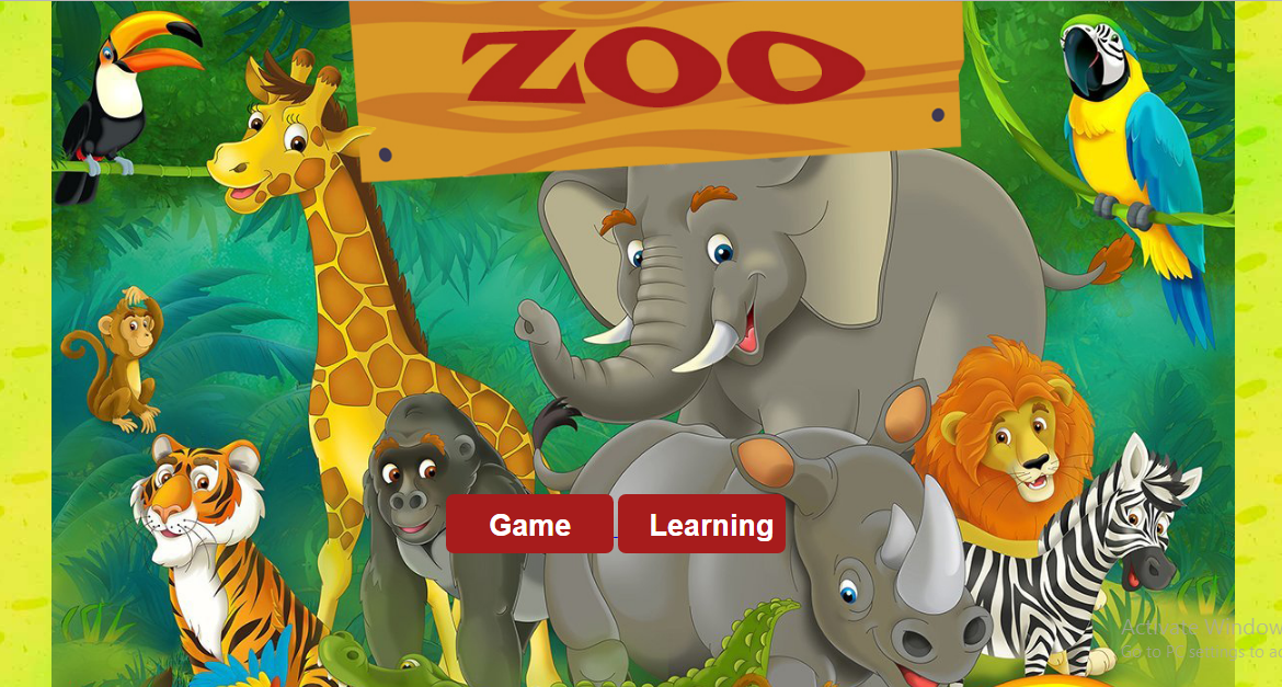 GitHub - RowanOmar/Zoo-Game: Children Zoo Encyclopedia is an ...