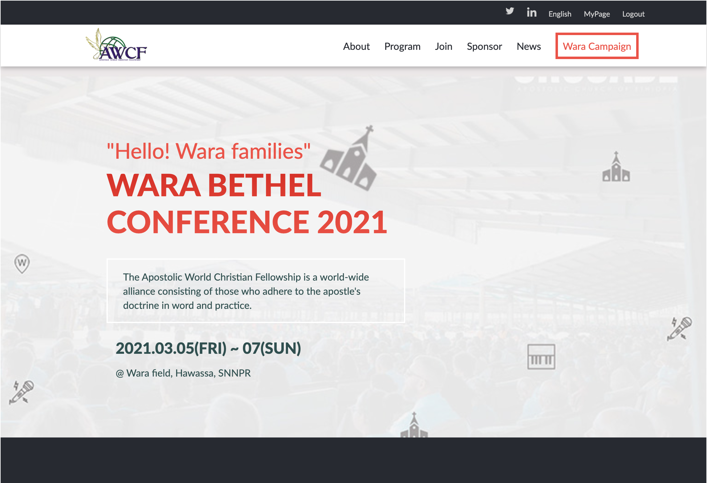 GitHub - Mre55/Wara-Conference: This is a website that invites the ...