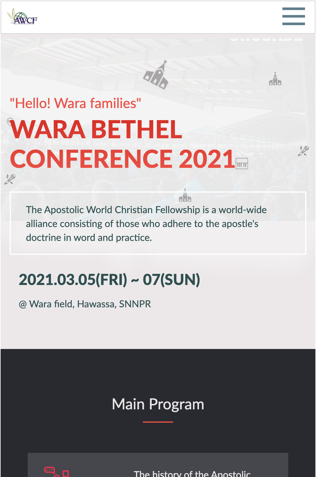 GitHub - Mre55/Wara-Conference: This is a website that invites the ...