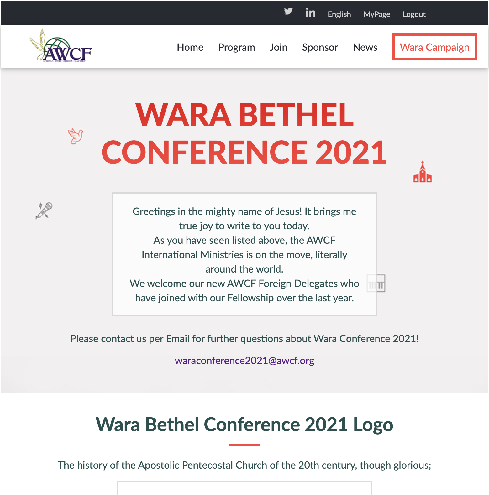 GitHub - Mre55/Wara-Conference: This is a website that invites the ...