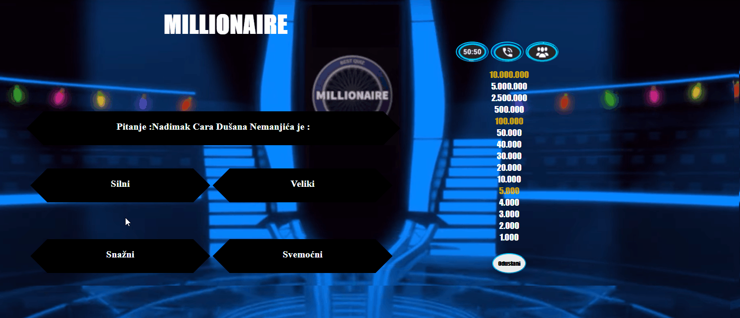 GitHub - CRYPPTON/Millionaire_Game: Millionaire Game