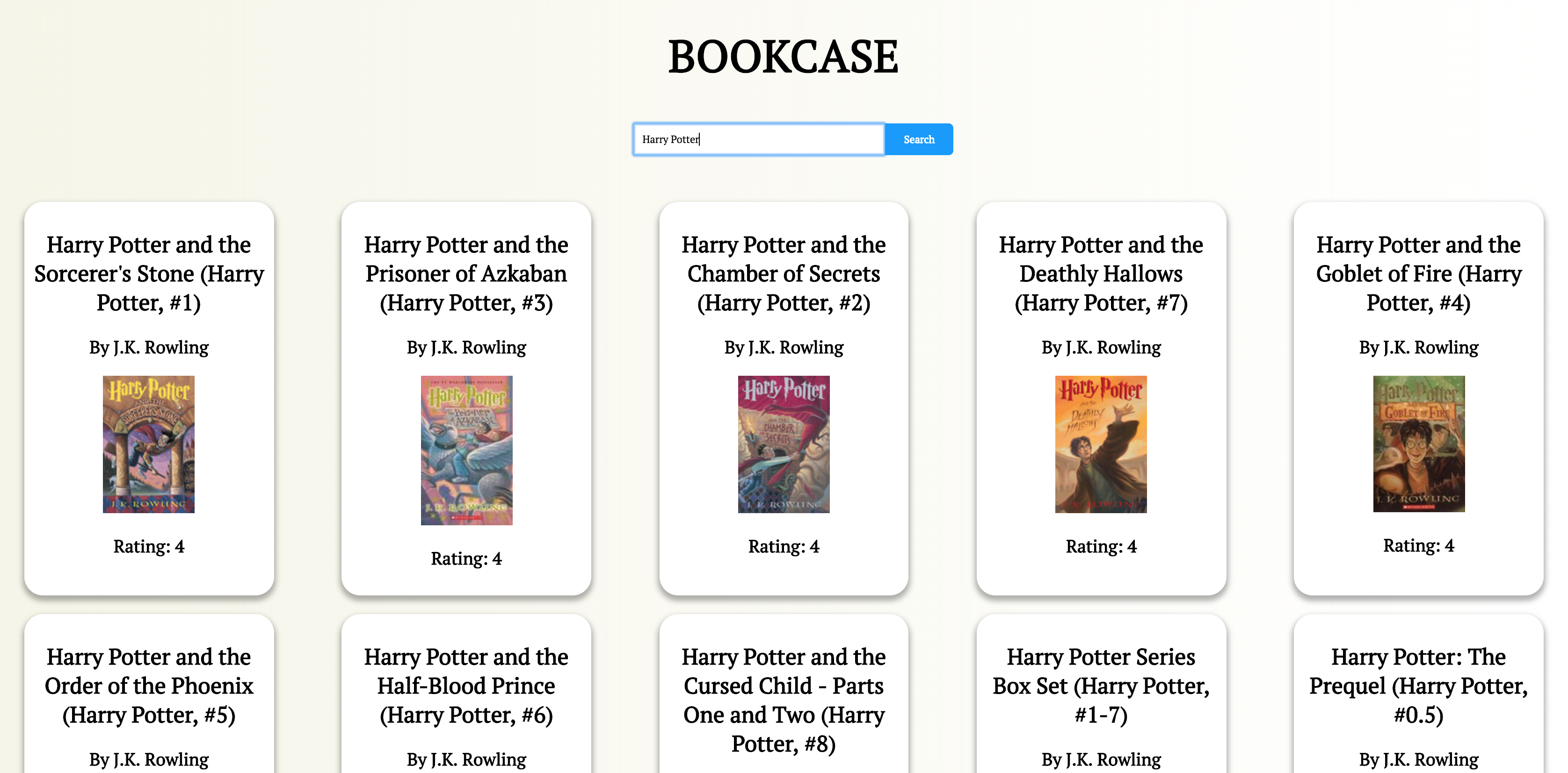 GitHub eanorton/bookcase