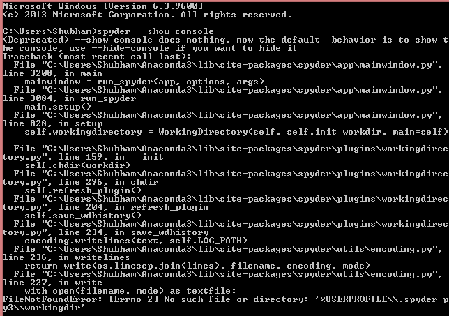 anaconda navigator and spyder not working · Issue #9596 · ContinuumIO ...