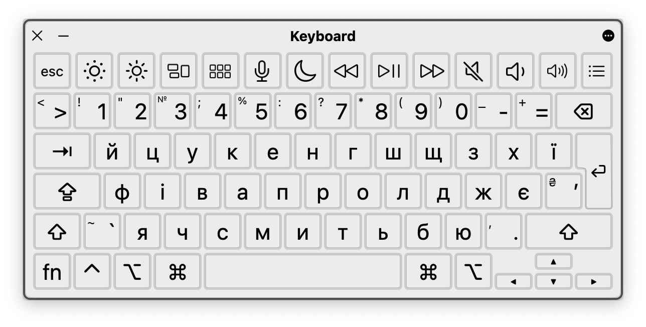 ukrainian-typographic-keyboard