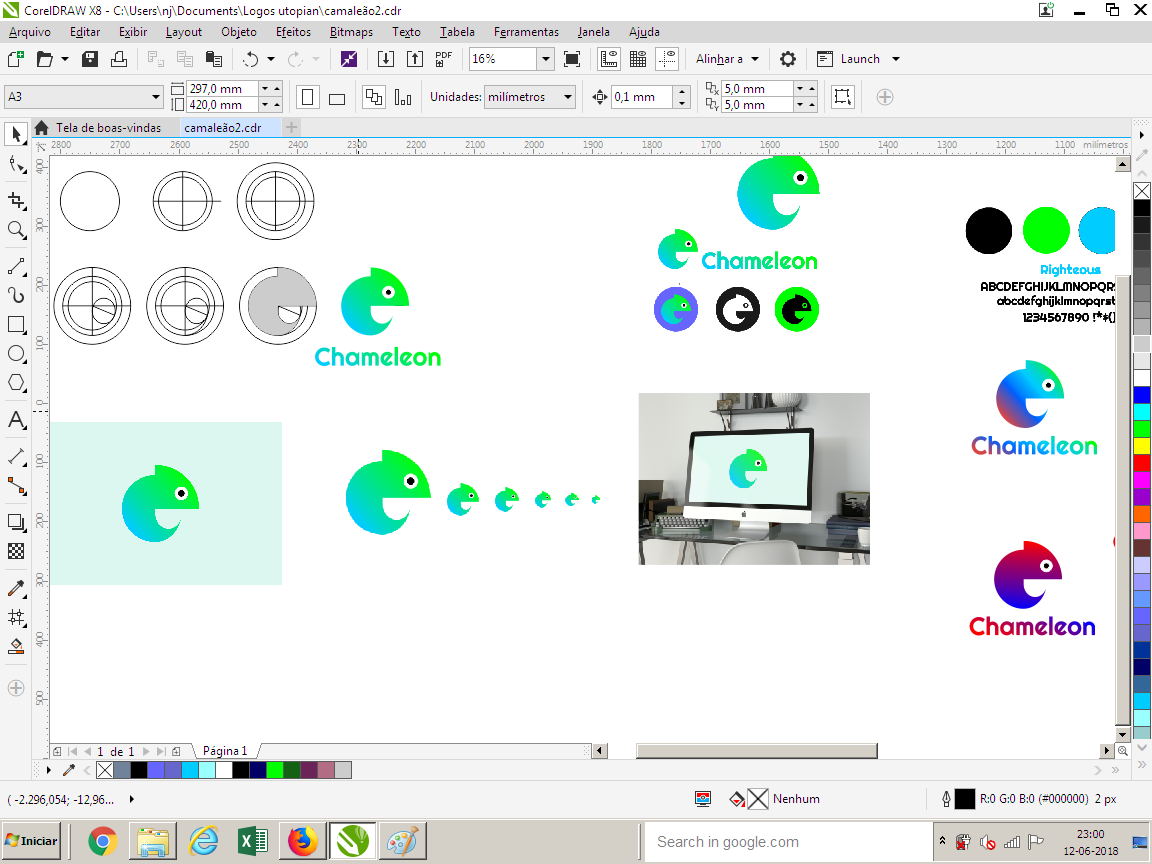 Proof of work chameleon · Issue #13 · nunojesus/graphic-design ...