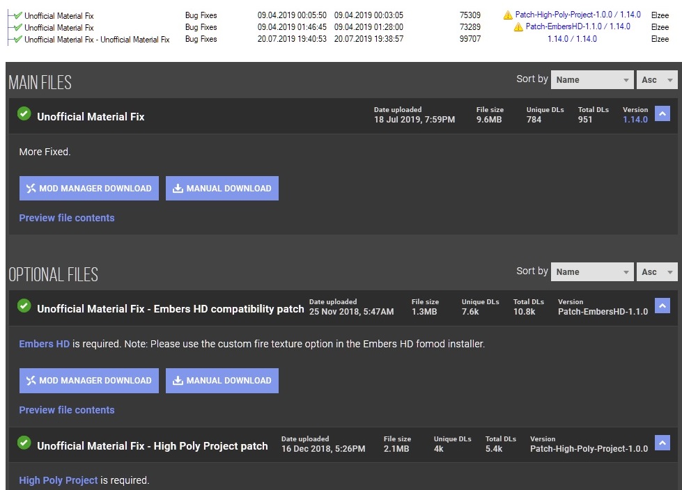 NEW NMM VERSION AND SITE FIXES visual data 5
