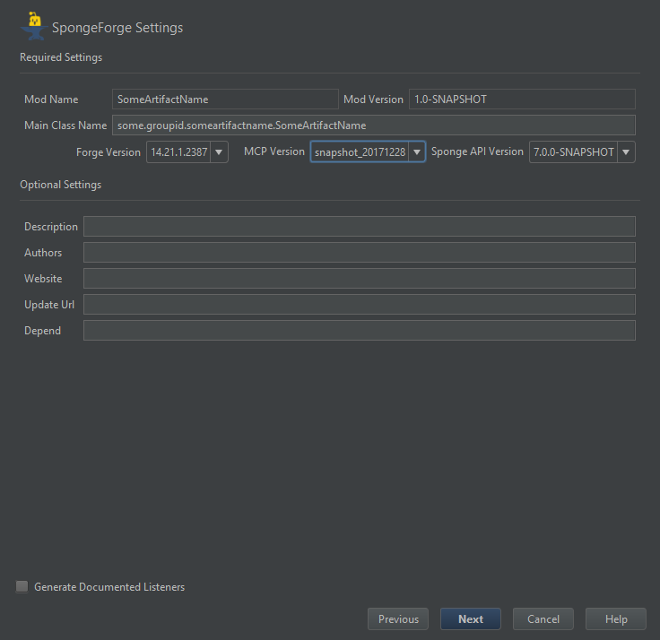 Unable to create new project for Sponge/Forge plugin · Issue #331 ...