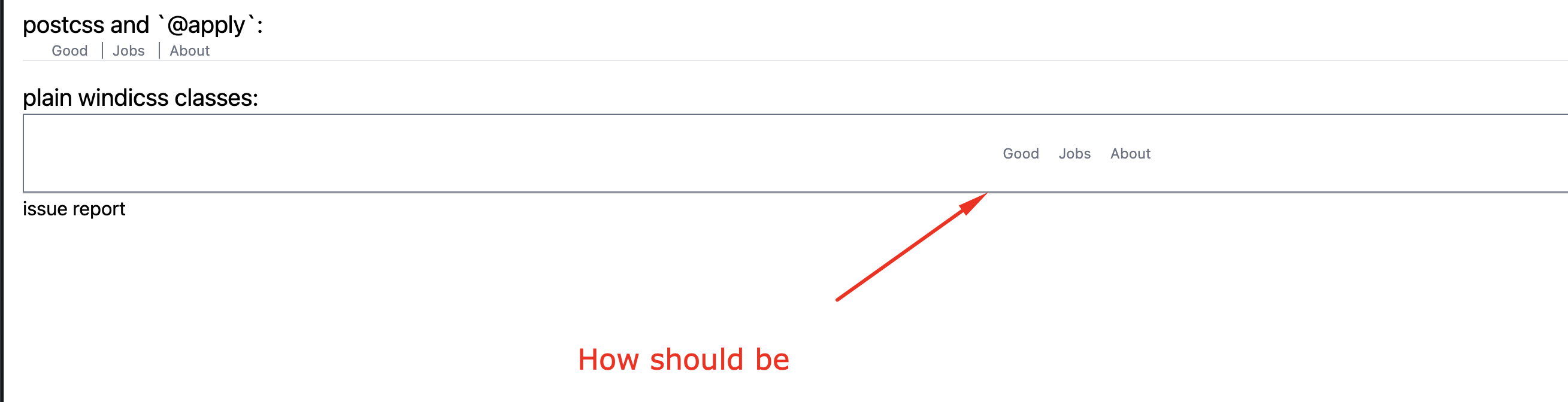 Postcss @apply error. After last Nuxt update not all styles are applied ...