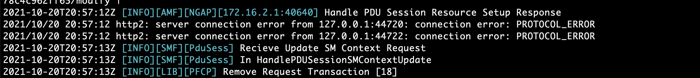 [Bugs] http2: server connection error from .....: connection error ...