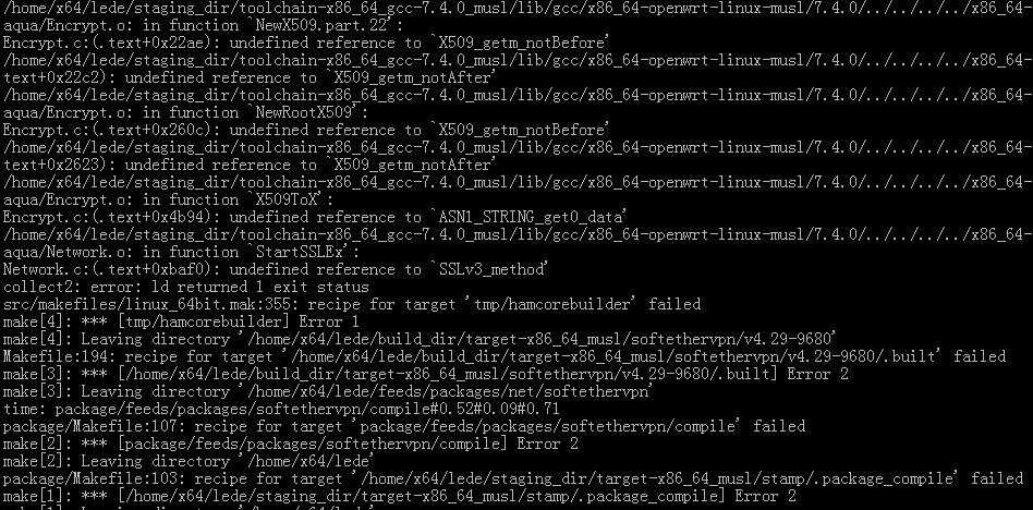这是个什么报错 大佬们帮忙看看 · Issue #2041 · coolsnowwolf/lede · GitHub