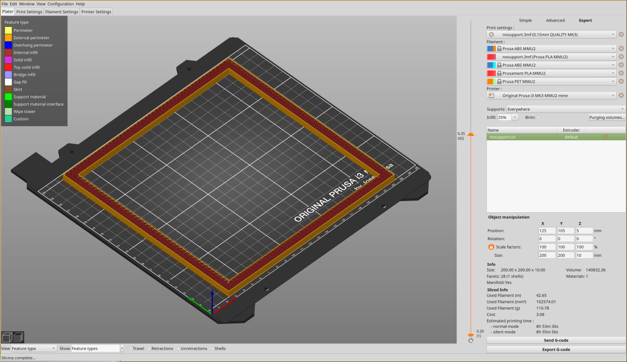 1.42.0beta2: support not generated properly (hollow to plate?) · Issue ...