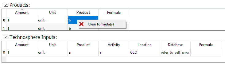activity details 'Products' Table does not allow products to be removed ...