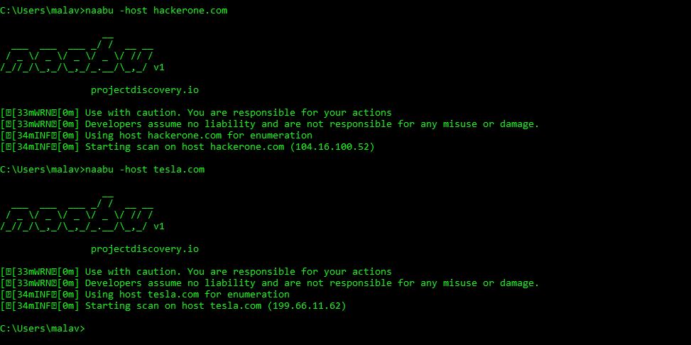 [bug] Scans on windows don't work · Issue #7 · projectdiscovery/naabu ...