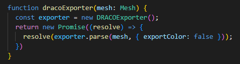 ReferenceError: DracoEncoderModule is not defined · Issue #24879 ...
