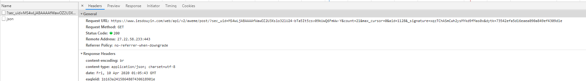 返回的data为空是怎么回事啊 data = response.json() · Issue #3 · huangke19 ...
