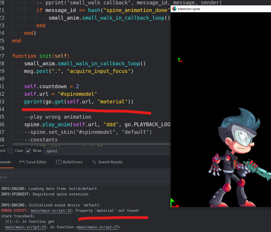Property 'material' not found! · Issue 141 · defold/extensionspine
