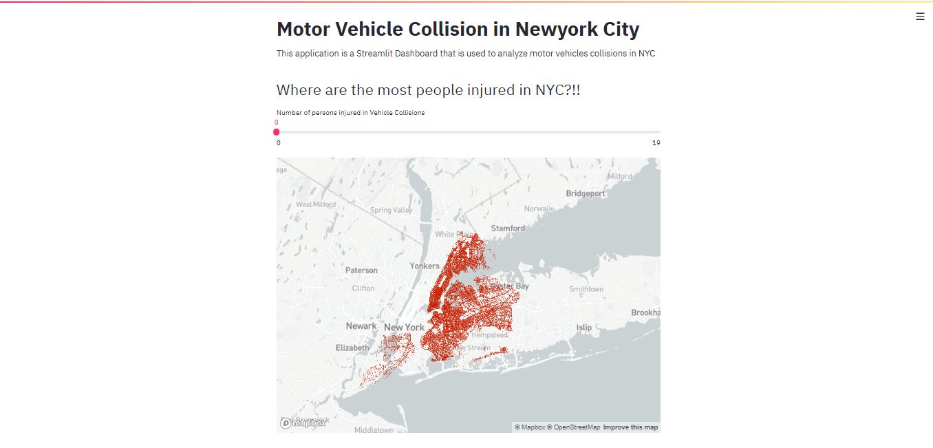 GitHub - vrushit/Motor-Vehicle-Collsion-Web-App: Data Science Project ...